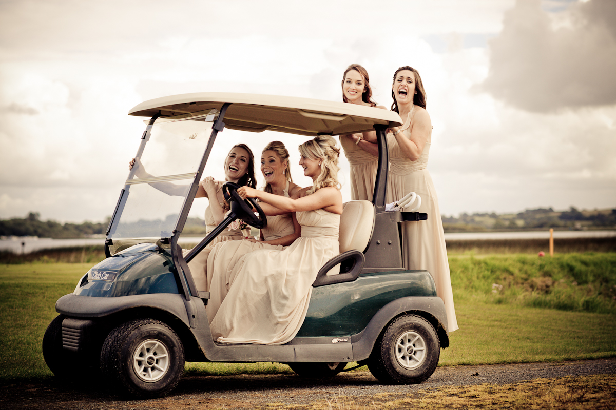 wedding golf